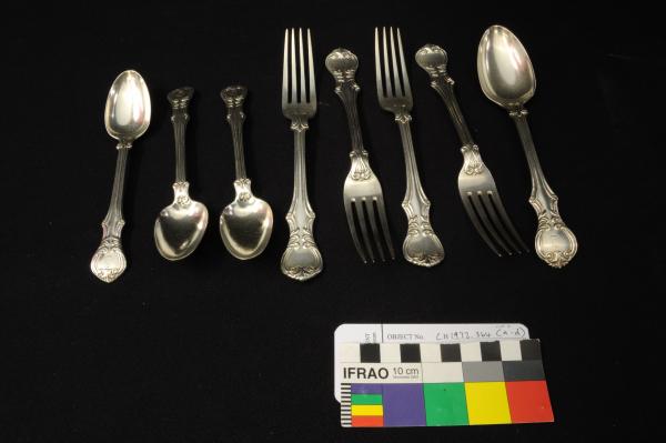 SILVERWARE, -12- Pieces