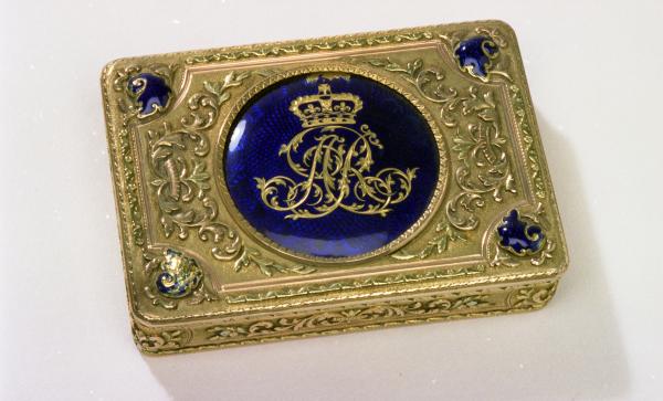 SNUFF BOX, Captain Sir James Stirling, 1839