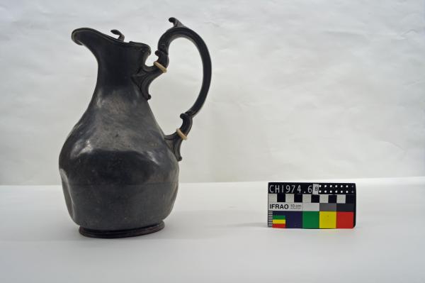 JUG, hot water, Britannia metal