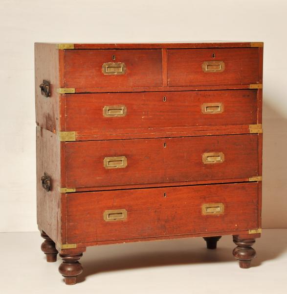 SEA CHEST, campaign chest, Australian cedar