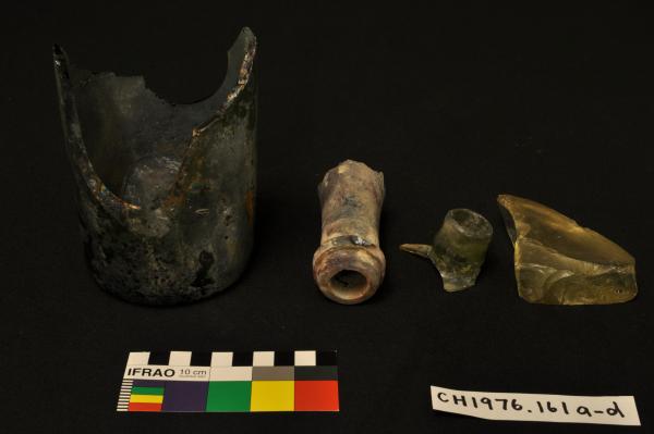 SHERDS, glass & metal