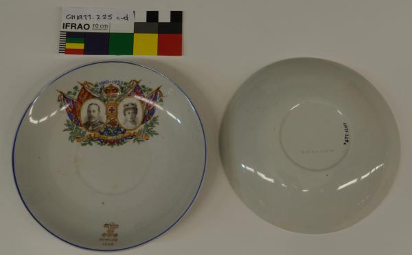 SOUVENIR CUPS & SAUCERS, George V