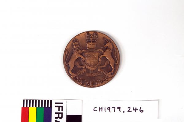 MEDALLION, in case, 'The Royal Visit'