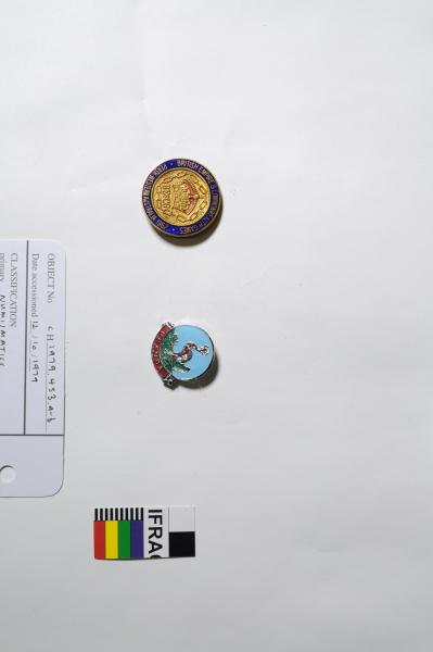 BADGES, x2, VIIth British Empire and Commonwealth Games, 1962