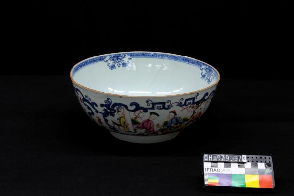 BOWL, hand painted, Taou-Kwong period