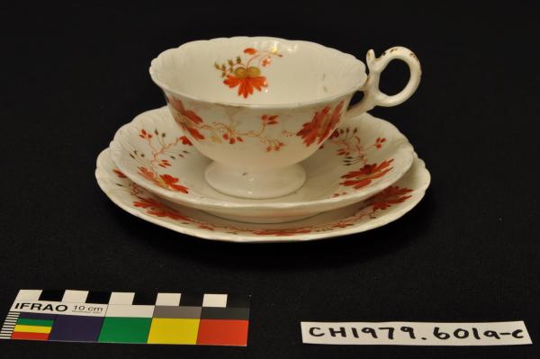 CUP, SAUCER & PLATE