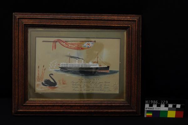 WATERCOLOUR : R.M.S. Otway, 1912