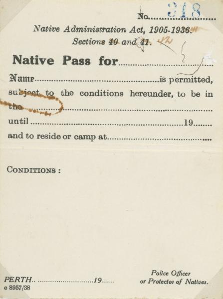 NATIVE PASS