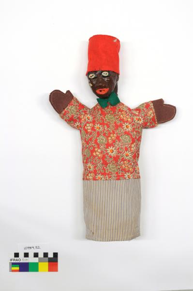 GLOVE PUPPET, male, coloured