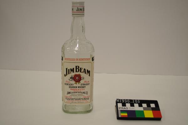 BOTTLE, whisky, 'Jim Bean'