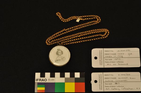 PENDANT, Queen Victoria Coronation