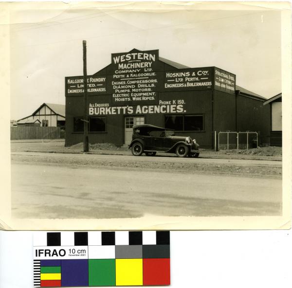 PHOTOGRAPH - WESTERN MACHINERY STORE