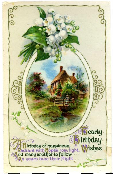 POSTCARD, Birthday