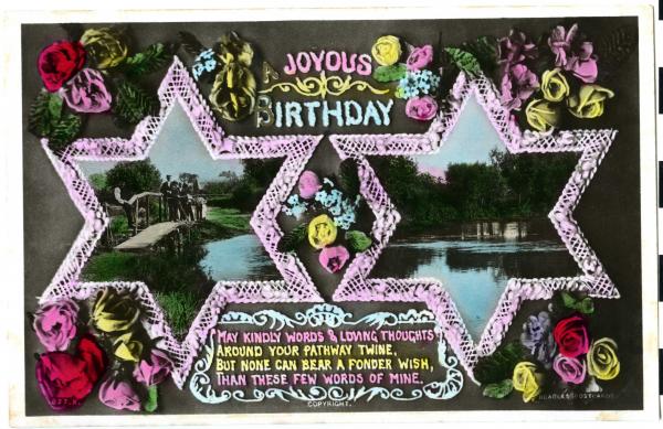 POSTCARD, Birthday