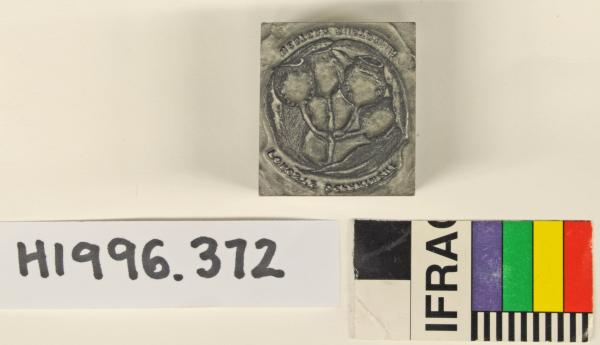 PRINTING BLOCK, 'FORESTS DEPARTMENT, W.A.'