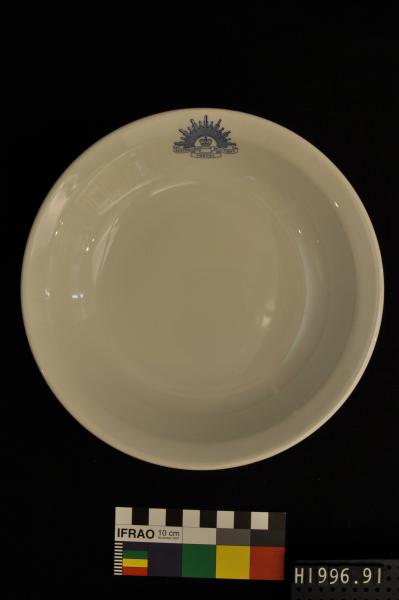 SMALL SOUP BOWL, AUSTRALIAN MILITARY FORCES