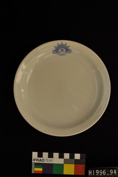 BREAD & BUTTER PLATE, AUSTRALIAN MILITARY FORCES