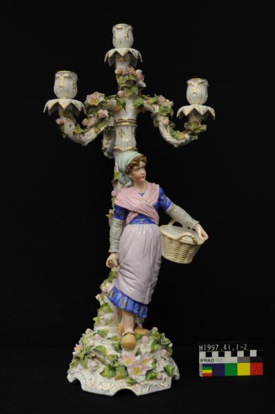 CANDLESTICK, Meissen