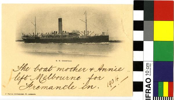 POSTCARD, S.S. Grantala