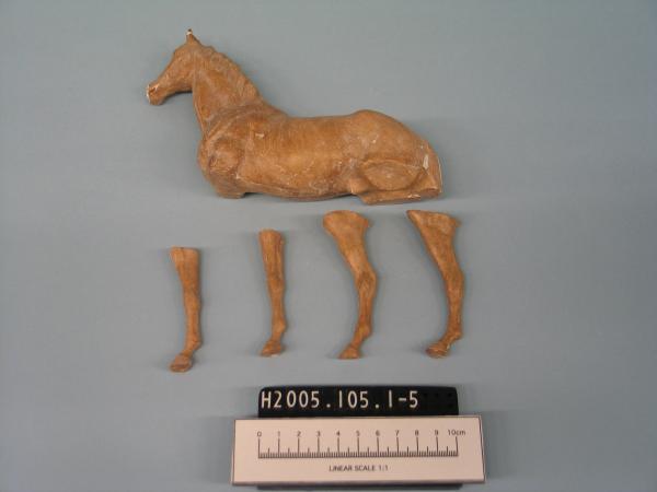 ORNAMENT, Horse & Legs, (.1) Horse, (.2-.5) Legs