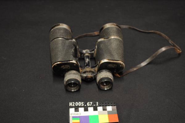 BINOCULARS, 'CARLZEISS', with leather case