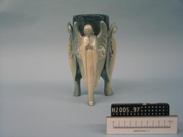 VASE, three angels c1950