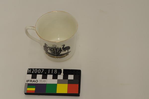 CUP & SAUCER, China, ‘RADFORDS’, HMAS Sydney sinking Emden