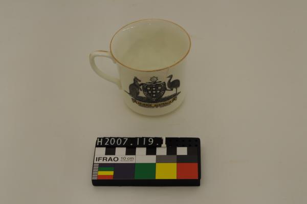 CUP & SAUCER, China, ‘RADFORDS’, HMAS Sydney sinking Emden