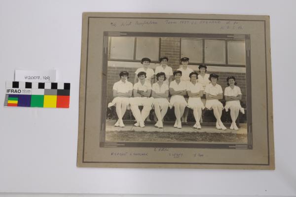 PHOTOGRAPH, Official(?), black & white, West Australian Women’s Cricket Team, 1937