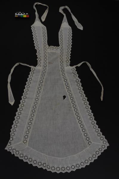 APRON, maid’s, Broderie Anglaise