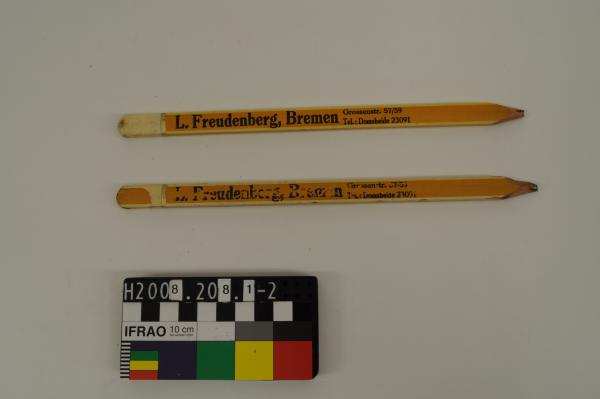 PENCIL, x2, ‘L. Freudenberg Bremen…’