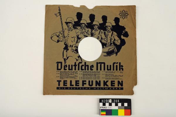 RECORD SLEEVE, ‘Deutsche Musik/…/TELEFUNKEN/…’