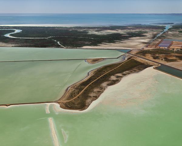 PRINT, photographic, 'Dampier Salt Ponds #1, Dampier, Western Australia, 2007', Edward Burtynsky