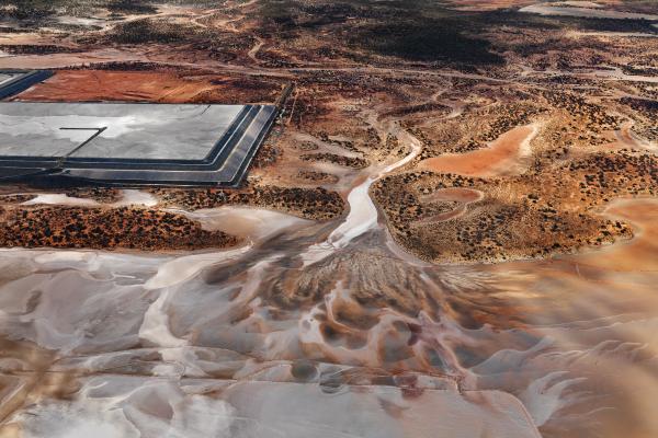 PRINT, photographic, 'Silver Lake Operations #11, Lake Lefroy, Western Australia, 2007', Edward Burtynsky