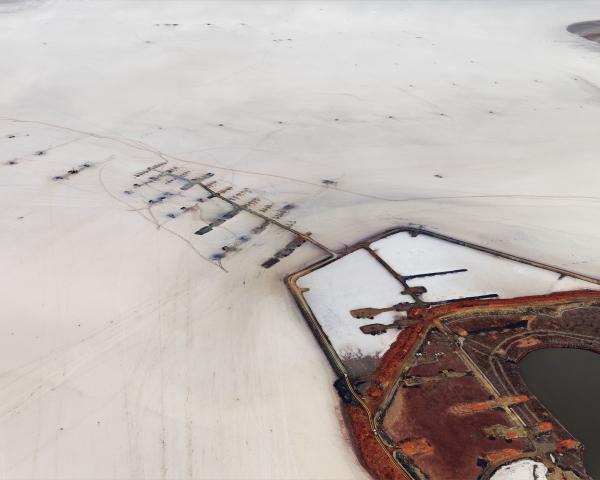 PRINT, photographic, 'Silver Lake Operations #15, Lake Lefroy, Western Australia, 2007', Edward Burtynsky