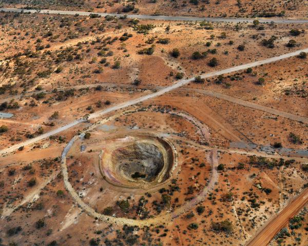 PRINT, photographic, 'Otter Juan/Coronet Mine #1, Kalgoorlie, Western Australia, 2007', Edward Burtynsky