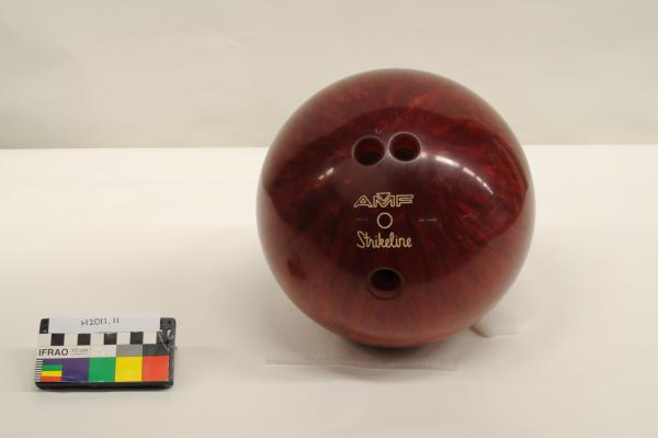 BOWLING BALL, burnt orange