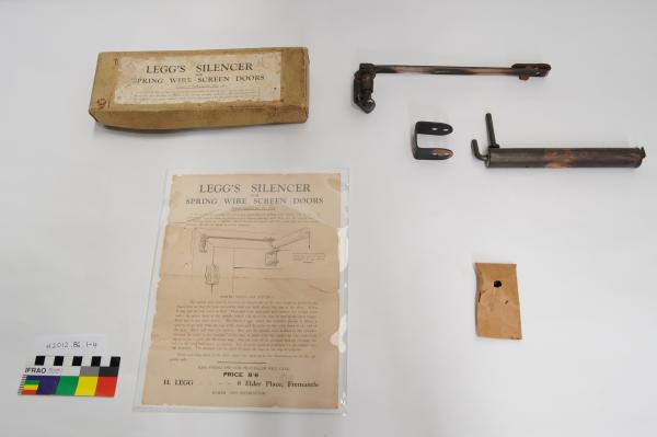 DOOR SILENCER, In original box, with instructions, ‘LEGG’S SILENCER’