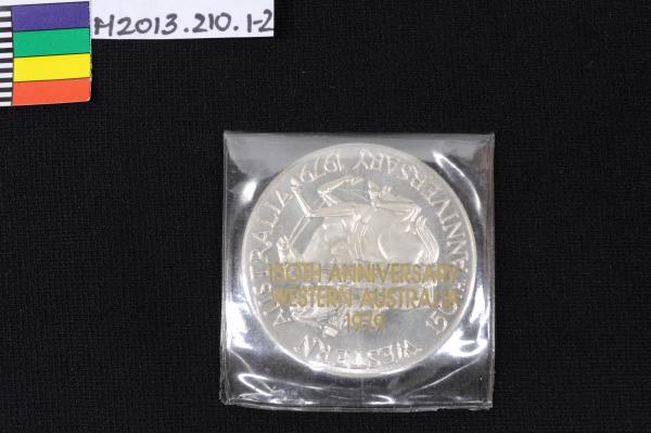 MEDAL, 150th Anniversary WA, 1979, with clear plastic case