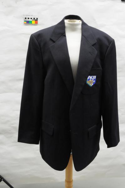 SUIT, black, wool, ‘ACB’, Mike Hussey