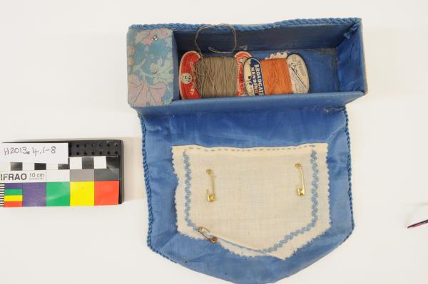 SEWING KIT, silk, H.E. Anderson