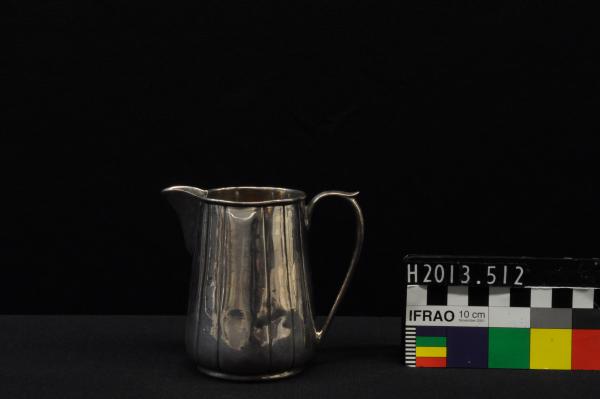 JUG, Sterling Silver, marked 'S SIL' and swan, thought to be made by John Welby