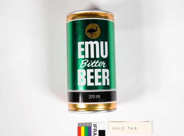 BEER CAN, display, Emu Bitter Beer, Swan Brewery, 370ml