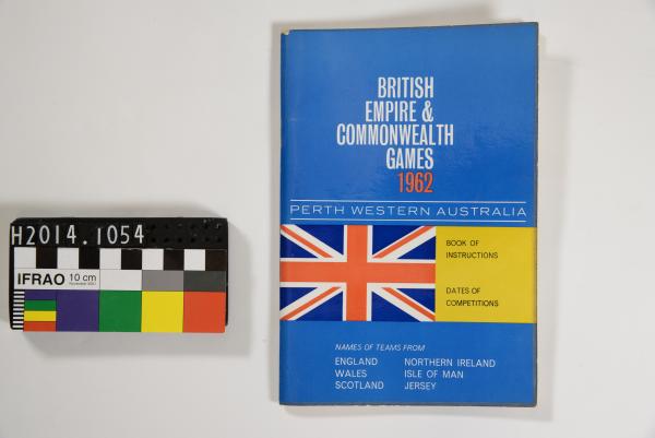 BOOKLET, 1962 British Empire and Commonwealth Games, Perth