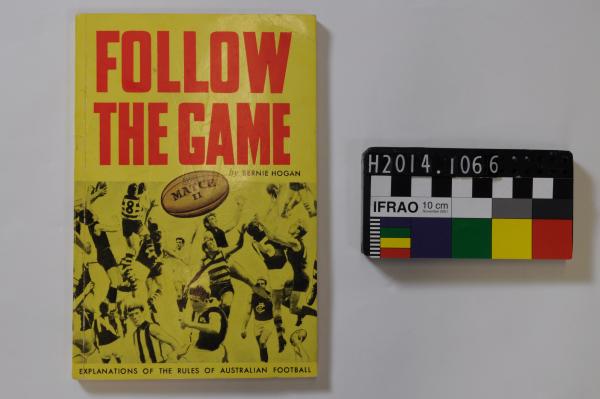 BOOK, AFL, 'Follow the Game', 1968, by Bernie Hogan, signed