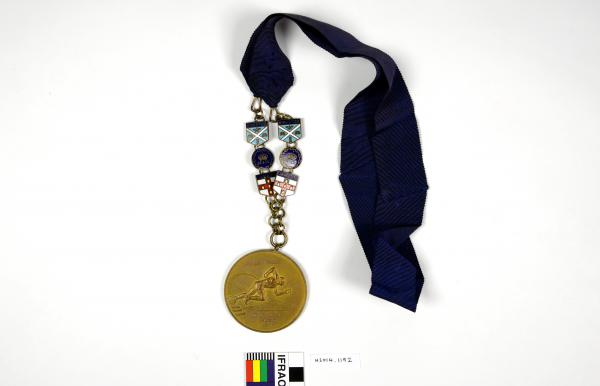MEDAL, gold, pole vault, 1966 Kingston British Empire and Commonwealth Games, Trevor Bickle