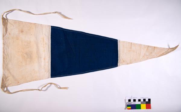 PENNANT, football, blue and white, 1923