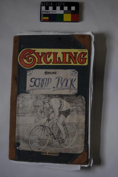 SCRAPBOOK, cycling, Noel Davey, 1950s