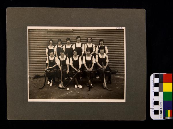 PHOTOGRAPH, b&w, WA Women's State Hockey Team, 1922