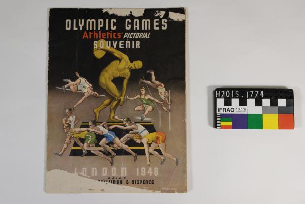 BOOKLET, 'Athletics' Pictorial Souvenir', 1948 London Olympic Games, Ed. PW Green